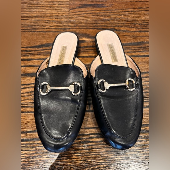 Italian Leather Slides - Picture 1 of 4